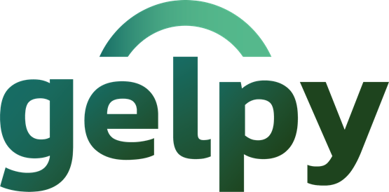 Logotipo de Gelpy, el servicio de asistencia y telecuidado impulsado por Novaltia.